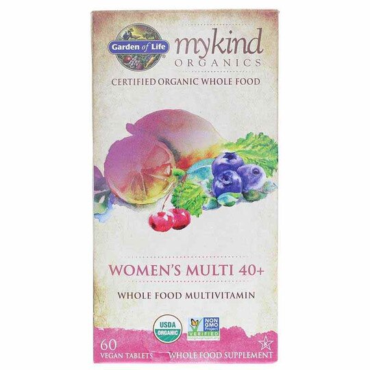 Women's Multi 40+ Whole Food Multivitamin, GOLM